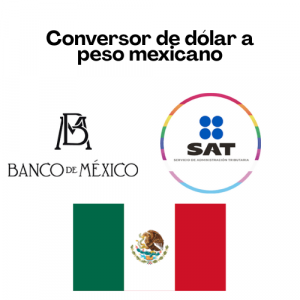 Conversor de dólar a peso mexicano