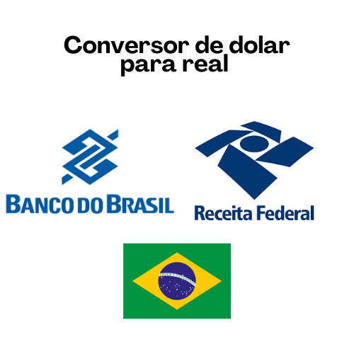 Conversor de dolar para real